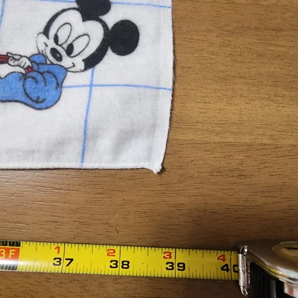 Vintage Dundee Disney Babies Receiving Blanket Primary Colors